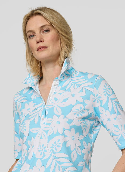RABE Blue Print Shirt