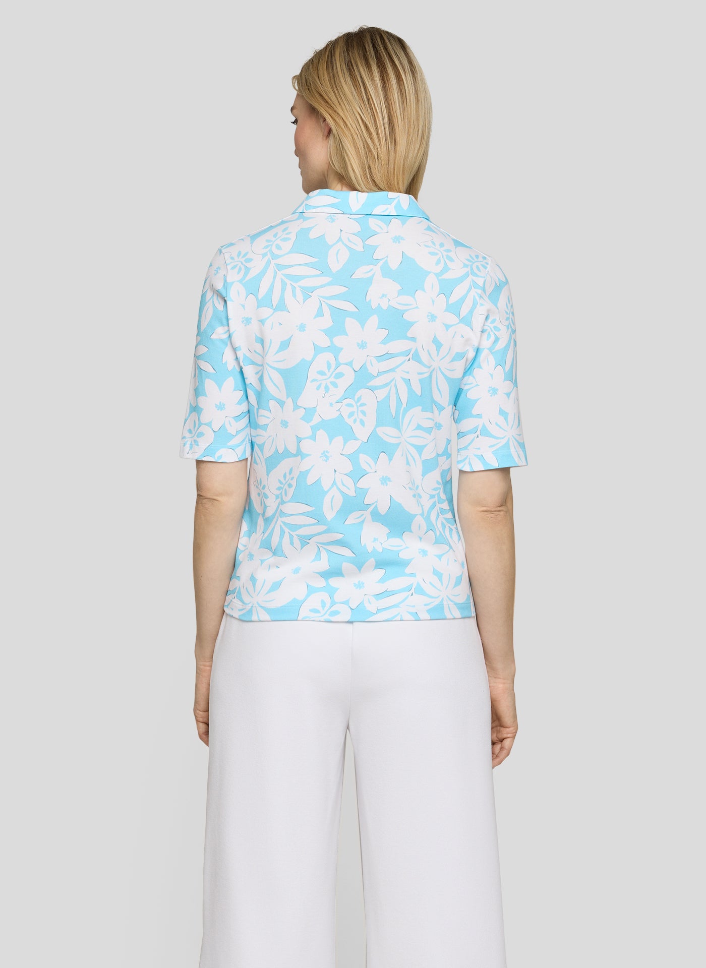 RABE Blue Print Shirt