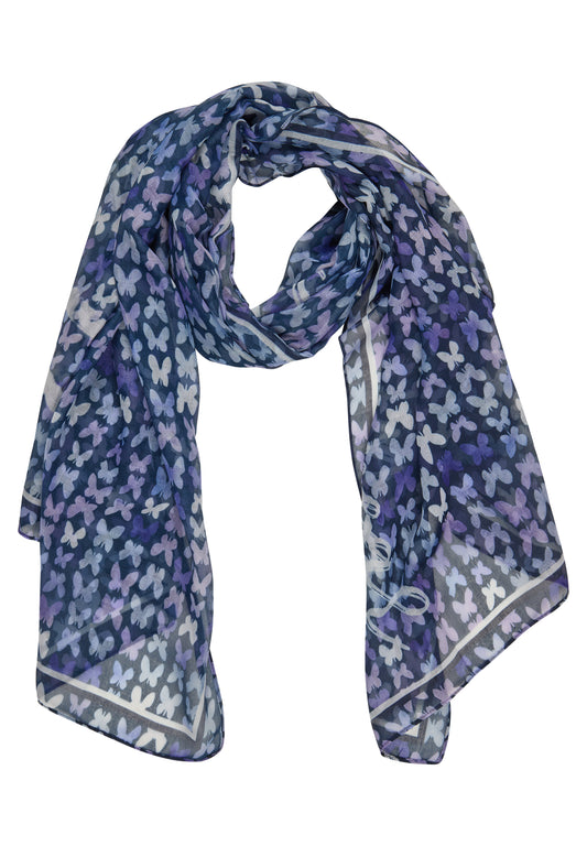 RABE Blue and Lilac Scarf