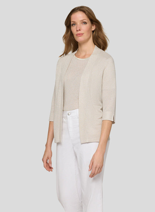 RABE Cream Cardigan