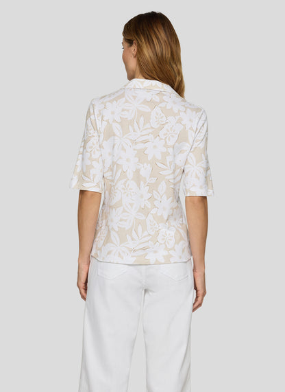 RABE Beige Print Shirt