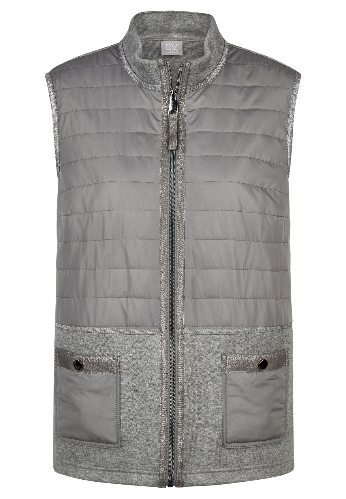 RABE Metallic Grey Gilet