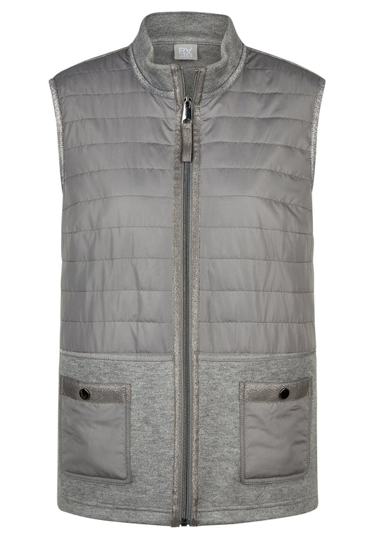 RABE Metallic Grey Gilet