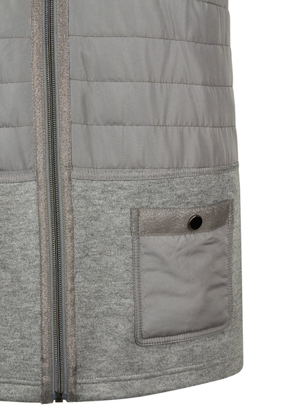 RABE Metallic Grey Gilet