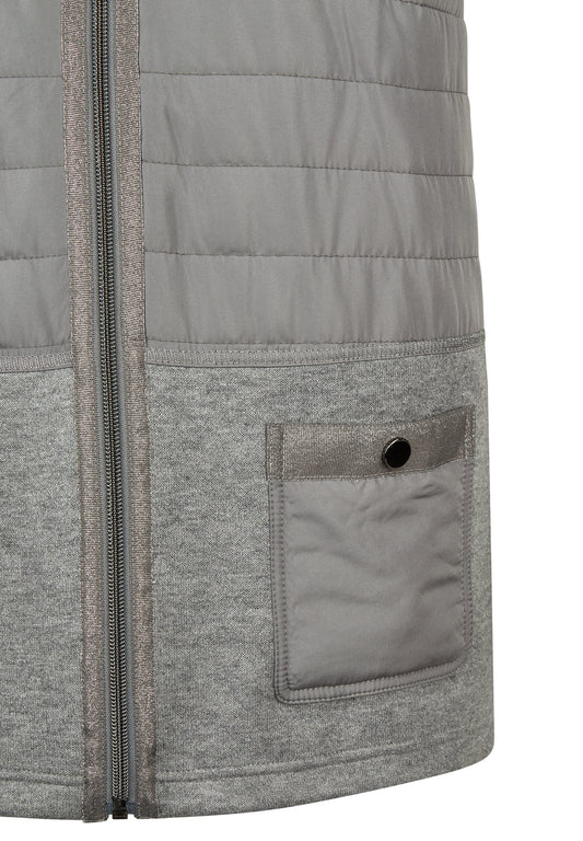 RABE Metallic Grey Gilet