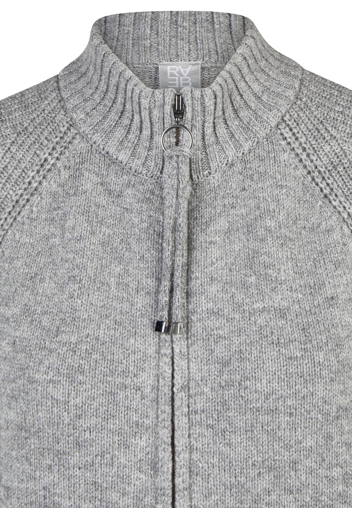 RABE LonglIne Grey Knit Jacket