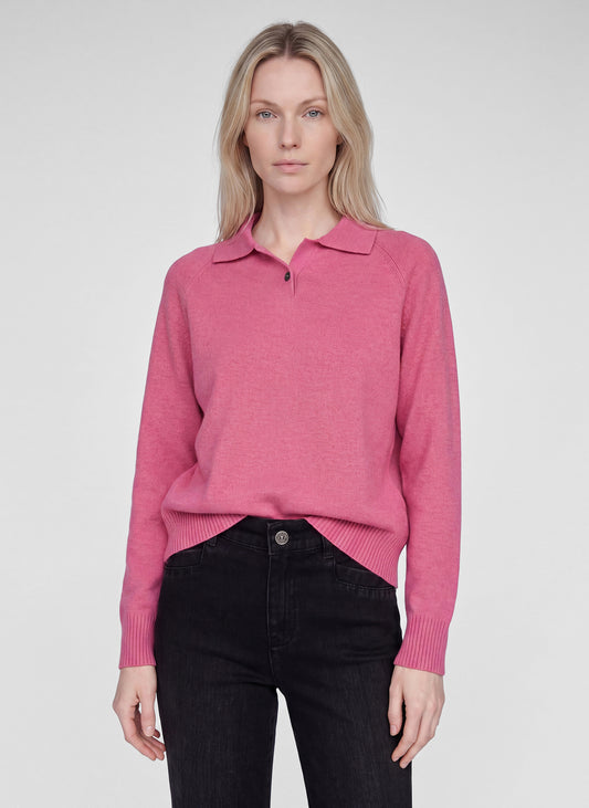 RABE Rose Polo Knit Jumper