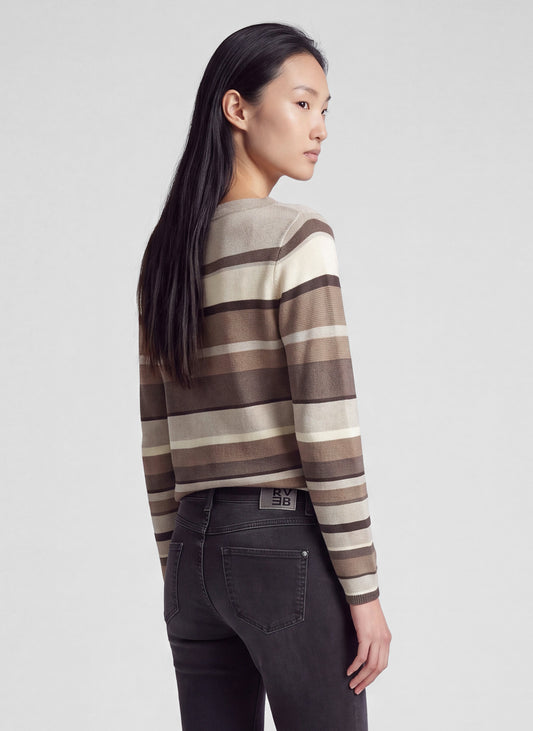 RABE Grey Classic Stripe Jumper