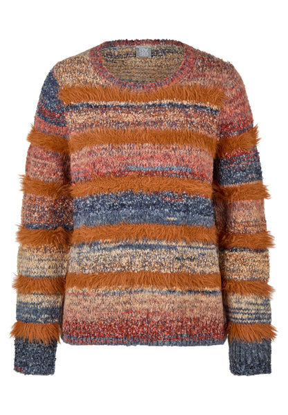 RABE Textured Stripe Knit Jumper