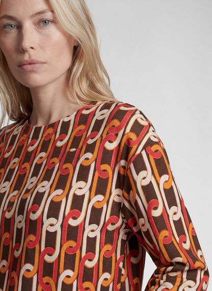 Rabe Chain Link Long-Sleeve Top