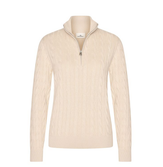 HV Society Oat Cable Knit Jumper