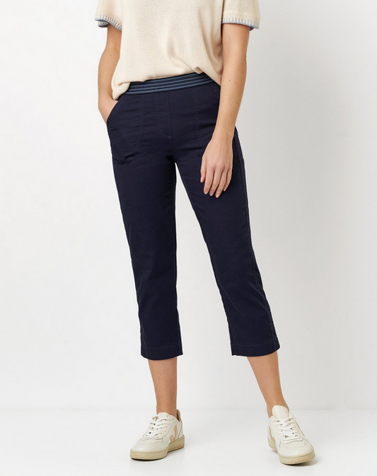 TONI Sue Navy Crop Joggers