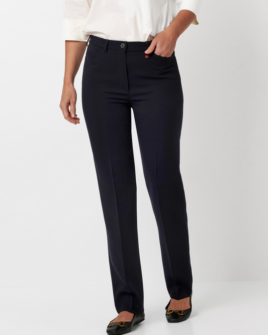 Relaxed by TONI Steffi Navy Trousers