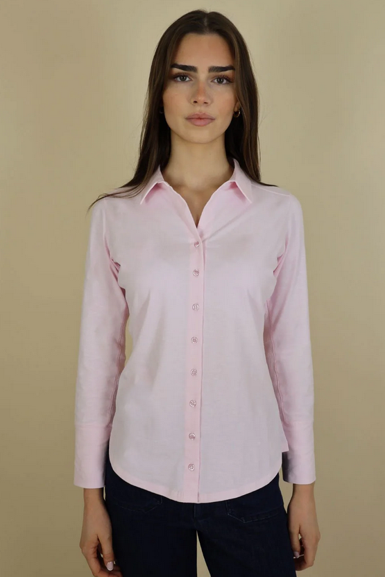 No2moro Pink Daisy Shirt