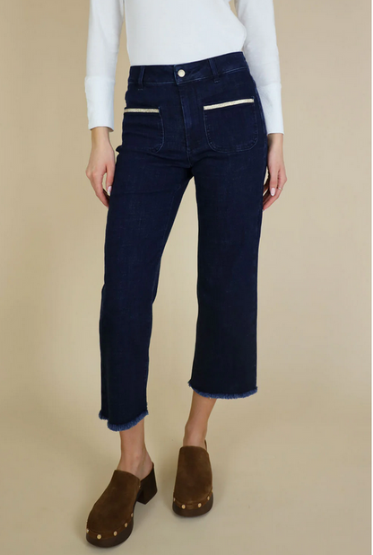 No2moro Roxy Denim Crop Jeans