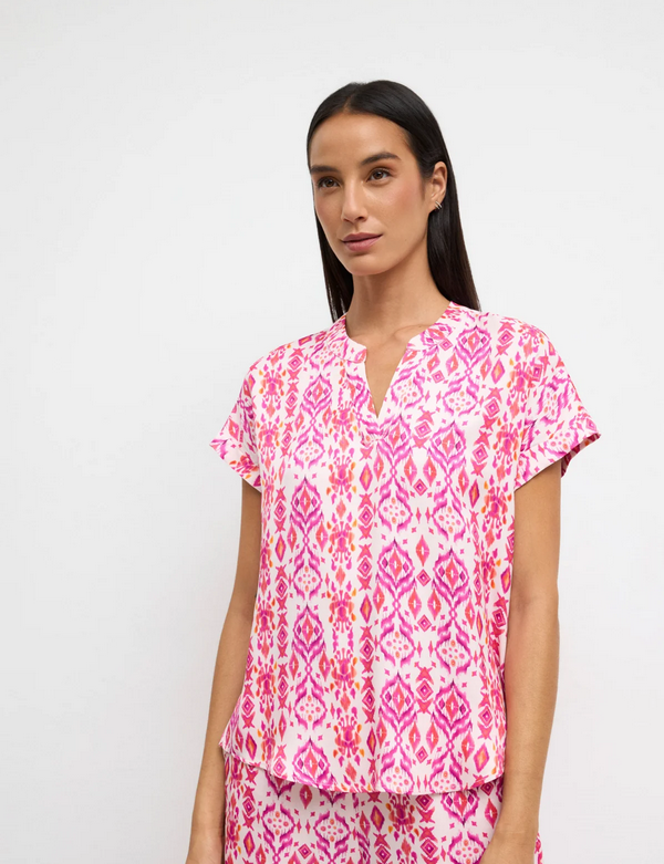 TINTA Dilara Pink Print Blouse