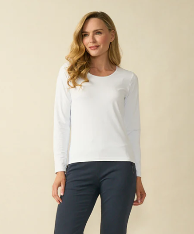 DECK Paula Basic Long Sleeve Top