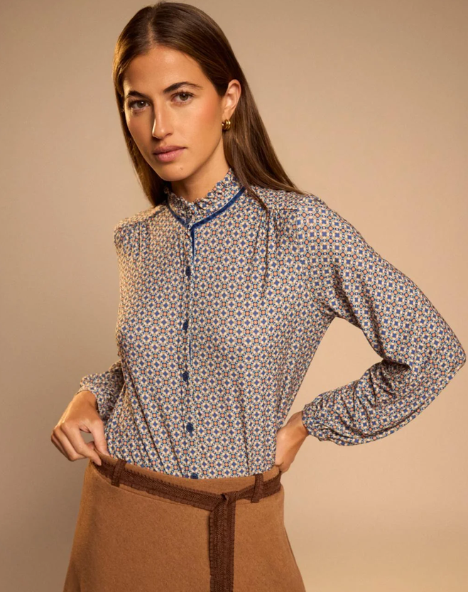 TINTA Encarnacion Printed Blouse