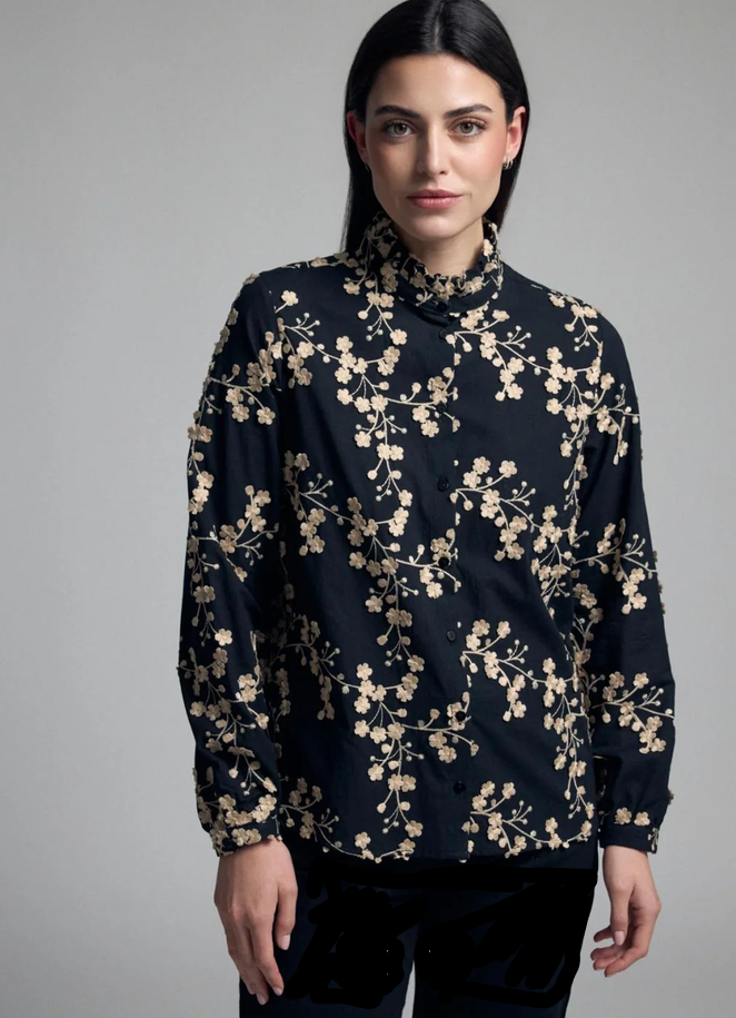 TINTA Zenida Biscuit Embrodiered Shirt