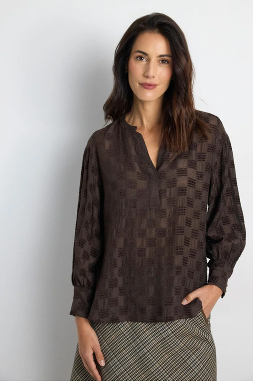 TINTA Aidana Brown Blouse