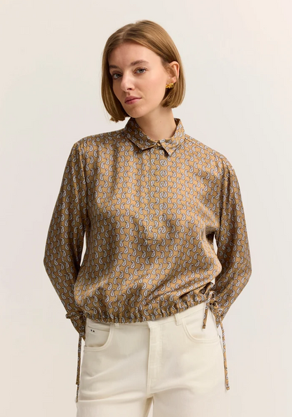 BUGATTI Small Print Blouse