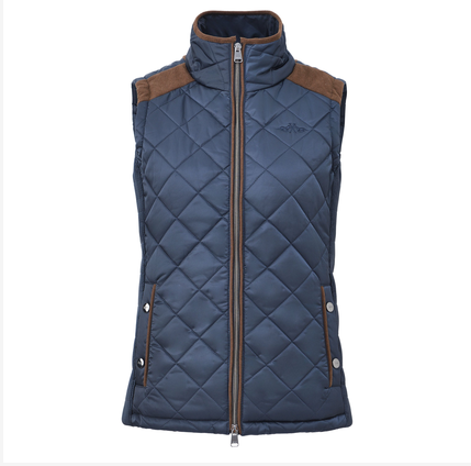 HV Society Isabel Quilted Navy Gilet