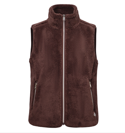 HV Society Kali Brown Fleece Gilet