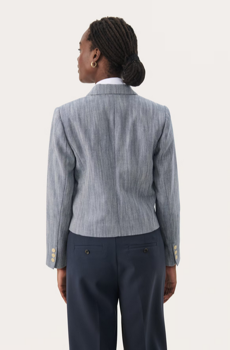 Part Two Blue Suit Jacket