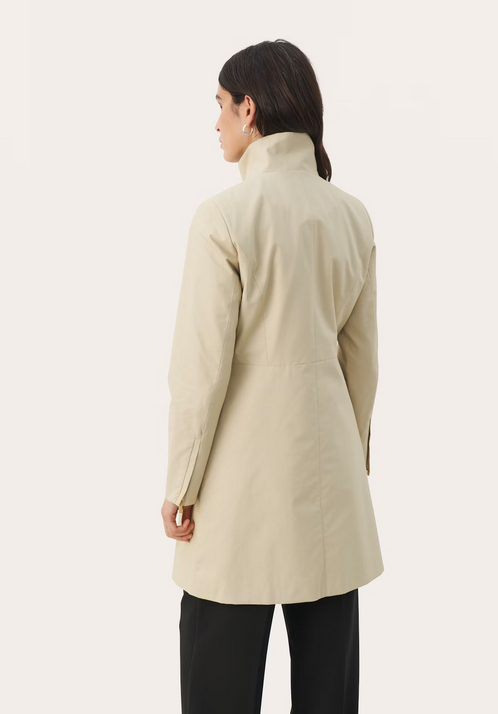 Part Two Cream Mac Jacket
