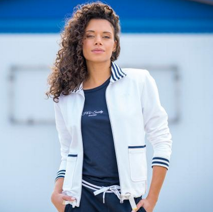 HV Society White Leisure Jacket