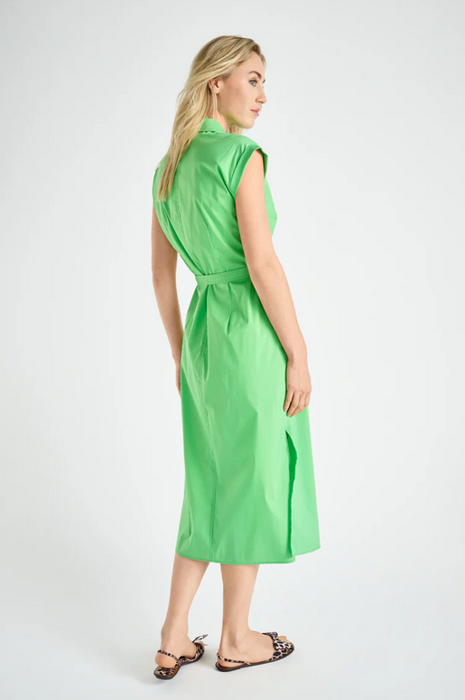 Marie Méro Green Midi Shirtdress