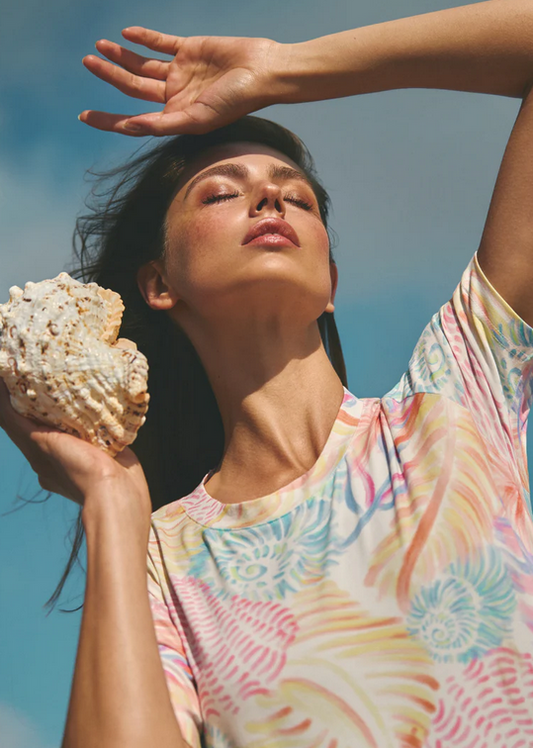 Leo&Ugo Pastel Print T-Shirt