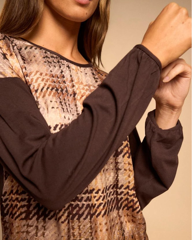TINTA Brown Lucilla Top