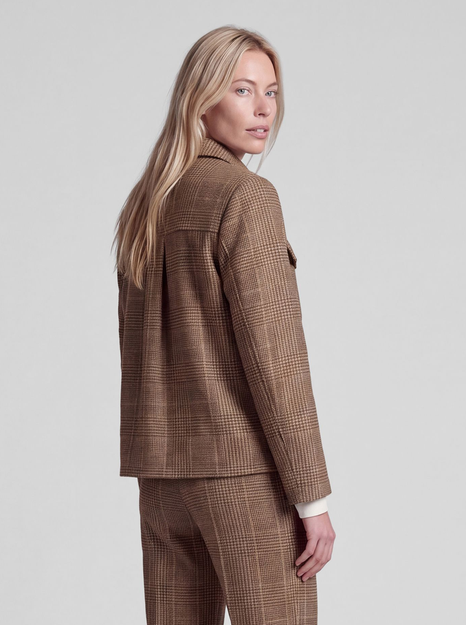 RABE Plaid Shirt Jacket