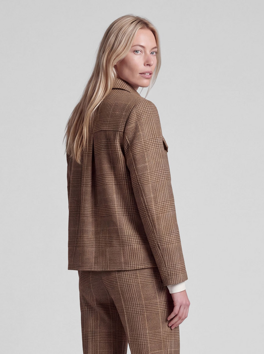 RABE Plaid Shirt Jacket