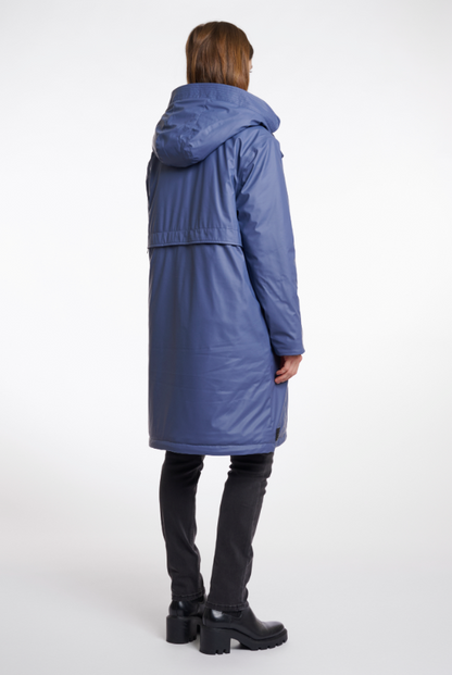 Rino&Pelle Blue Hooded Outdoor Jacket