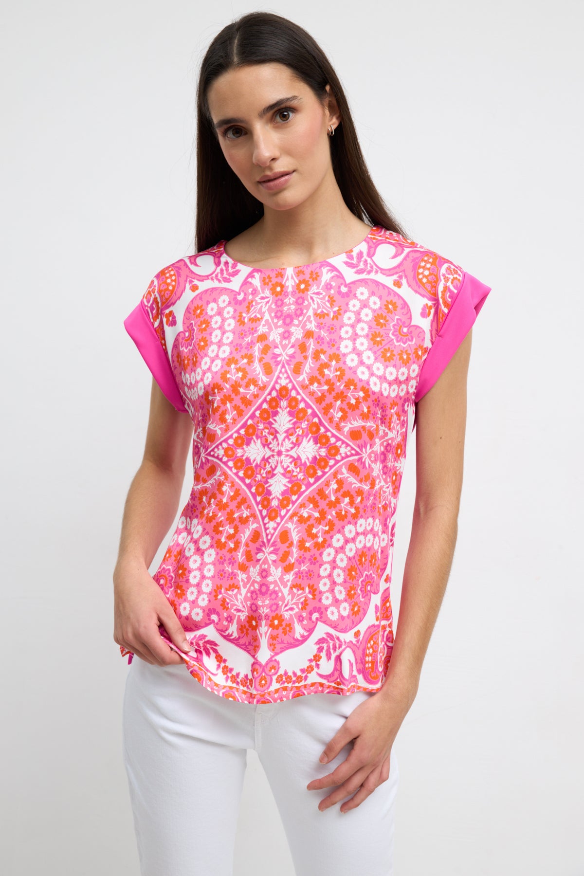 BARILOCHE Toscana Pink Top