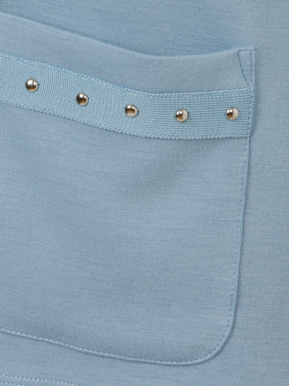 Via Appia Short Sleeve Sweatshirt Top