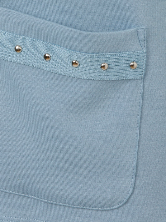 Via Appia Short Sleeve Sweatshirt Top