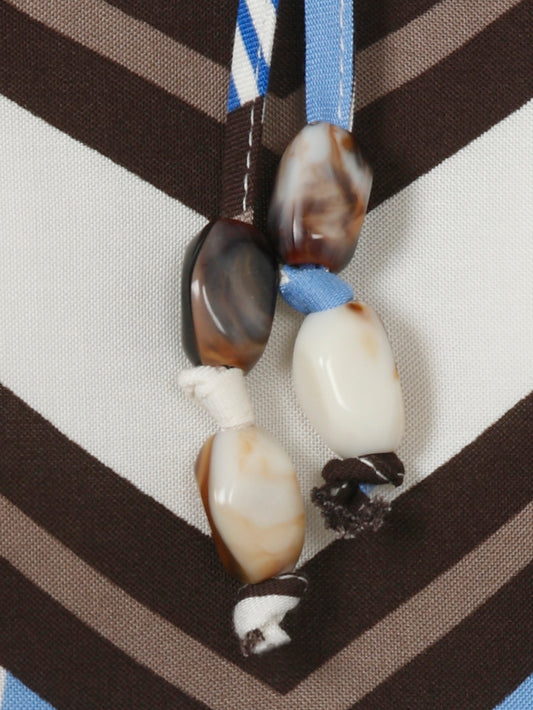 Via Appia Zig-Zag Blouse