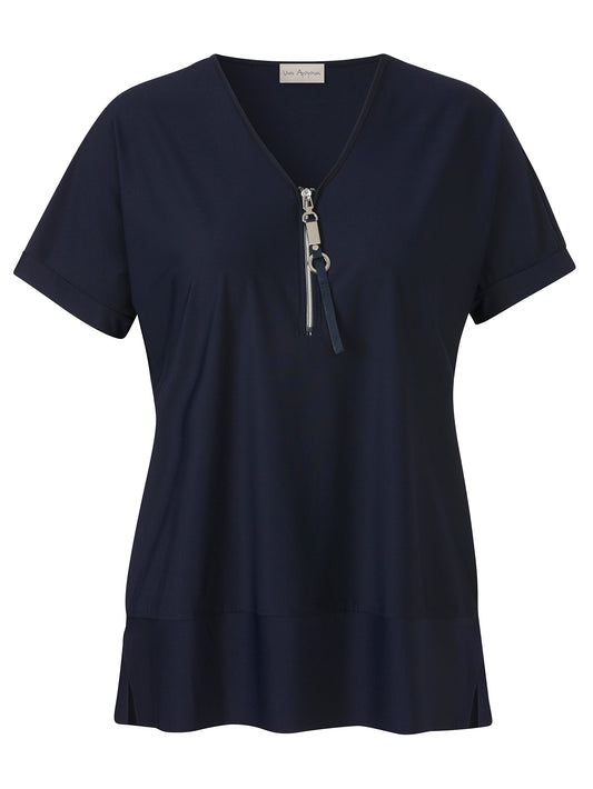 Via Appiia Navy T-Shirt