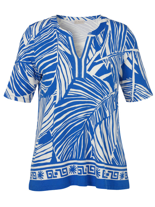 Via Appia Blue & White T-Shirt