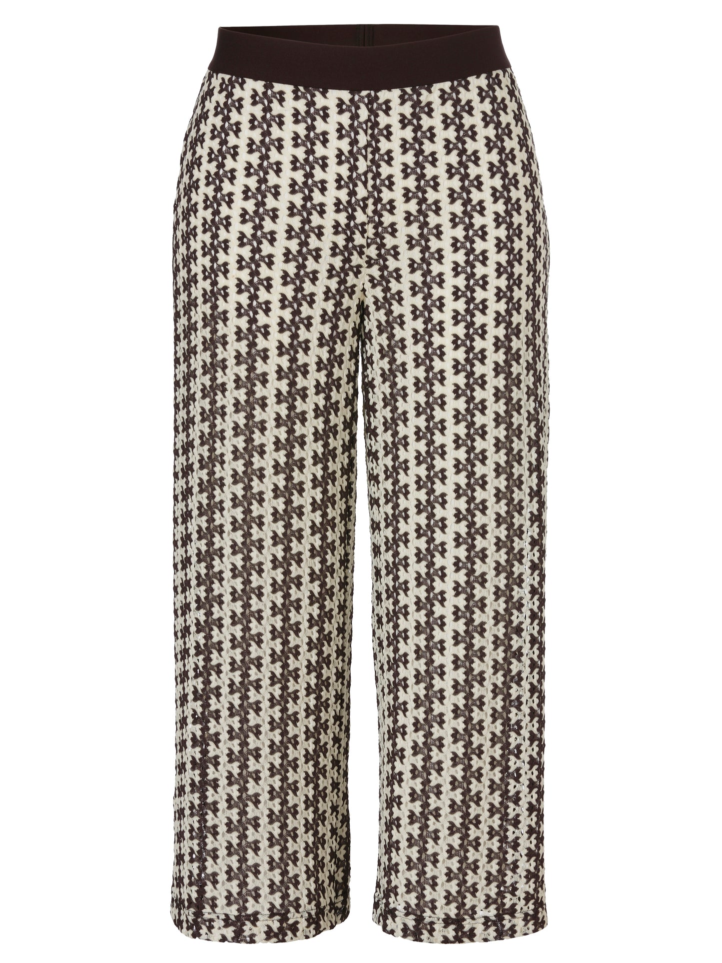 Via Appia Beige & Brown Pants