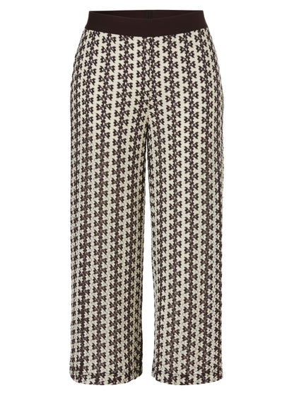 Via Appia Beige & Brown Pants