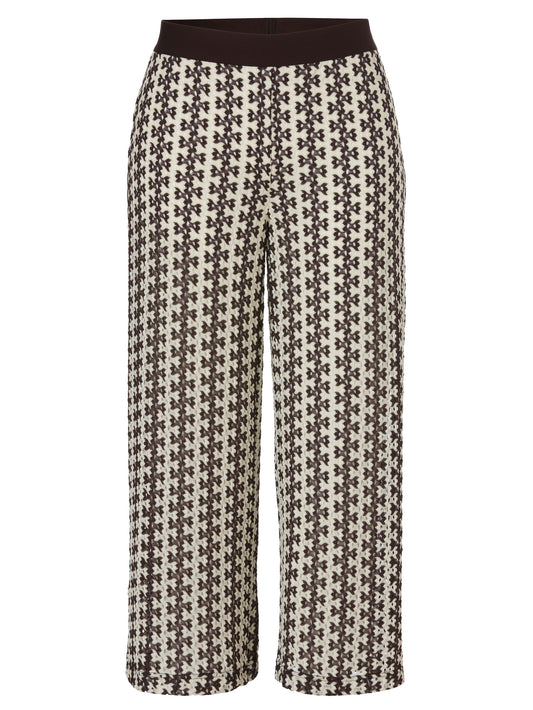 Via Appia Beige & Brown Pants