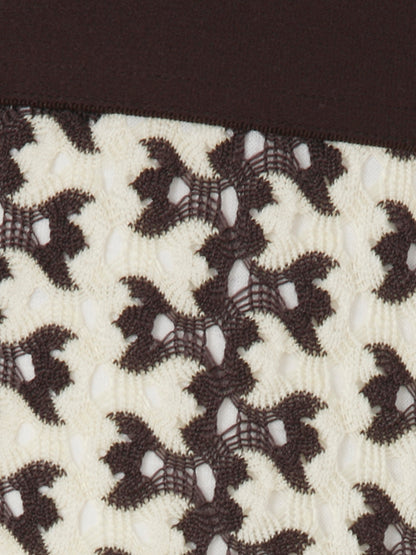 Via Appia Beige & Brown Pants
