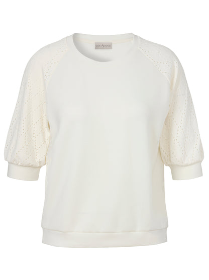 Via Appia Cream Sweatshirt