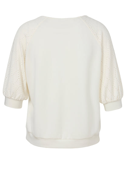 Via Appia Cream Sweatshirt