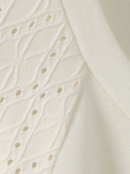 Via Appia Cream Sweatshirt