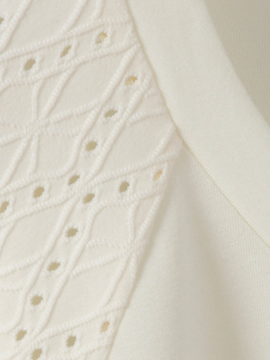 Via Appia Cream Sweatshirt